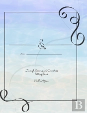 Beach Wedding Guest Book - Simple Decorative Beach Cover