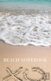 Beach Xoxo Blank Cream Color  Page Refection Notebook