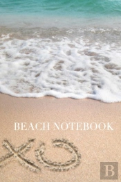 Beach Xoxo Blank Cream Color  Page Refection Notebook
