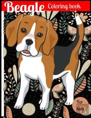 Beagle Coloring Book For Kids