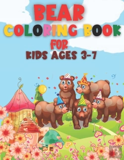Bertrand.pt - Bear Coloring Book For Kids Ages 3-7