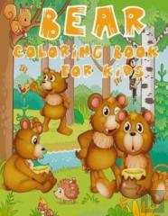 Bear Coloring Book For Kids