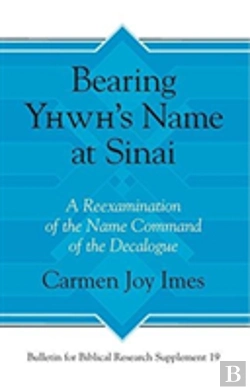 Bertrand.pt - Bearing Yhwhâ€™S Name At Sinai