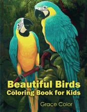 Beautiful Birds Coloring Book For Kids