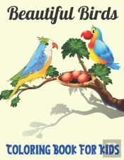 Beautiful Birds Coloring Book For Kids