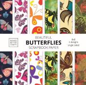 Beautiful Butterflies Scrapbook Paper