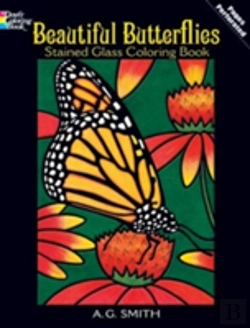 Bertrand.pt - Beautiful Butterflies Stained Glass Coloring Book