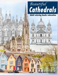 Beautiful Cathedrals Adult Coloring Books Relaxation