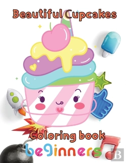 Bertrand.pt - Beautiful Cupcakes Coloring Book  Beginners
