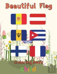 Beautiful Flag Coloring Book Child