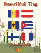 Beautiful   Flag Coloring Book   Kids