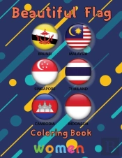Beautiful   Flag Coloring Book  Women