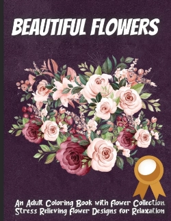 Bertrand.pt - Beautiful Flowers: Coloring Book For Adu
