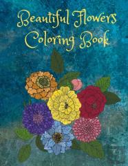 Beautiful Flowers Coloring Book