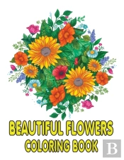 Beautiful Flowers  Coloring Book