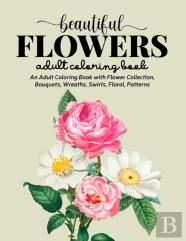Beautiful Flowers Coloring Book