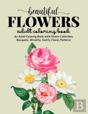 Beautiful Flowers Coloring Book
