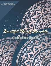 Beautiful Flowers Mandala Coloring Book