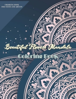 Bertrand.pt - Beautiful Flowers Mandala Coloring Book