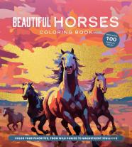 Beautiful Horses Coloring Book