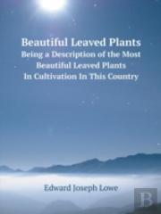 Beautiful Leaved Plants Being A Description Of The Most Beautiful Leaved Plants In Cultivation In This Country
