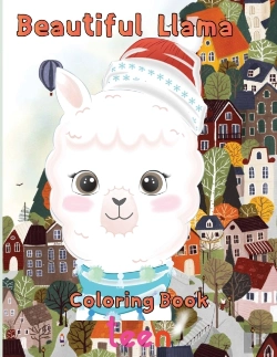 Bertrand.pt - Beautiful   Llama Coloring Book   Teen