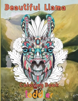 Bertrand.pt - Beautiful   Llama Coloring Book    Toddler