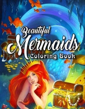Beautiful Mermaids Coloring Book