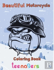 Beautiful  Motorcycle Coloring Book  Teenagers