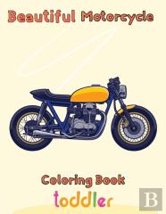 Beautiful  Motorcycle Coloring Book   Toddler