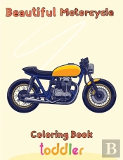 Beautiful  Motorcycle Coloring Book   Toddler