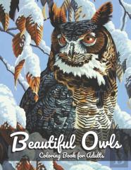Beautiful Owls Coloring Book For Adults