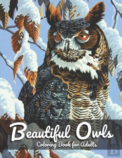 Bertrand.pt - Beautiful Owls Coloring Book For Adults