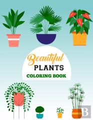 Beautiful Plants Coloring Book