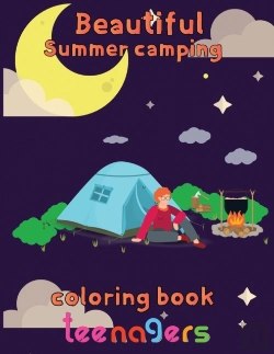 Bertrand.pt - Beautiful Sumer Camping Coloring Book  Teenagers
