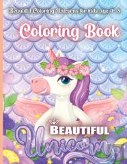 Beautiful Unicorn Coloring Book