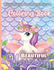 Beautiful Unicorn Coloring Book