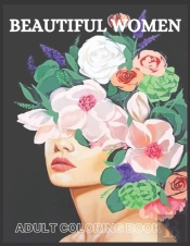 Beautiful Women Adult Coloring Book
