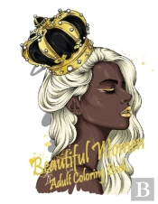Beautiful Women Adult Coloring Book