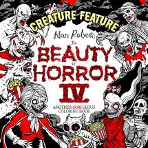 Beauty Of Horror 4: Creature Feature Colouring Book
