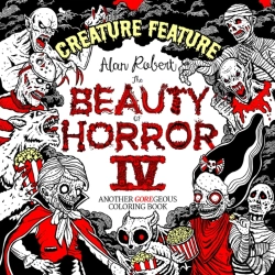 Bertrand.pt - Beauty Of Horror 4: Creature Feature Colouring Book