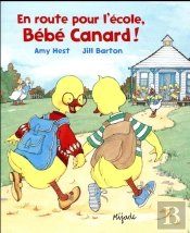 Bebe Canard En Route Pour Ecole