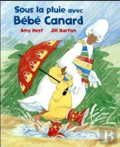 Bebe Canard Sous La Pluie