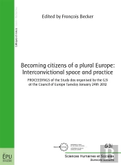 Becoming Citizens Of A Plural Europe: Interconvictional Spaces And Practices