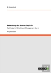 Bedeutung Des Human Capitals