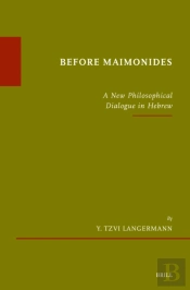 Before Maimonides