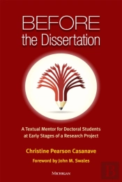 Before The Dissertation