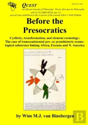 Before The Presocratics