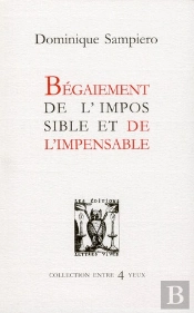 Bégaiement De L'Impossible Et De L'Impensable