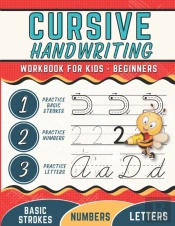 Beginner Cursive Handwriting Workbook For Kids